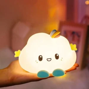 Luminária de nuvem - Abajur decorativo e criativo para quarto